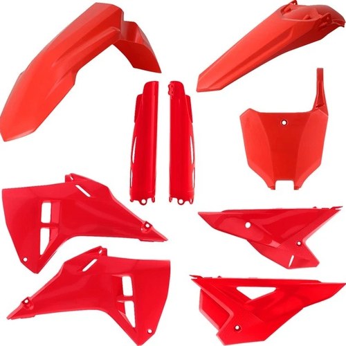 Acerbis Full Plastics Kit Red 2985980227 for Honda CRF250R 4-Stroke/CRF450R 2025