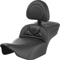 Saddlemen RoadSofa CF Tuck-N-Roll Ext. Reach Seat With Backrest #284953