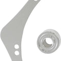 Arlen Ness Inverted/Method/Sidekick Breather Cover Plate Left Chrome #600-057