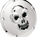 DS 3D Skull Derby Cover Chrome Harley Davidson 143899