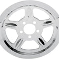 DS Chrome Outer Rear Pulley Insert Harley Davidson Sportster 50/883/1200 #142812