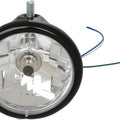 DS 5.75" Headlight Assembly with Top Mount Black Harley Davidson #145470