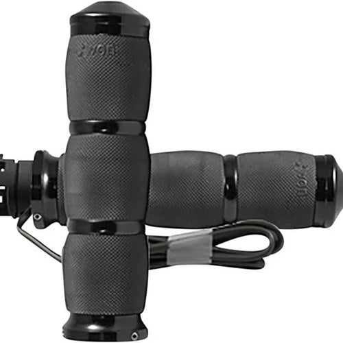 Avon Air Cushioned 3-Ring Heated Grips 1" Black Indian Scout