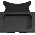 Wild 1 Gauge Relocation Bracket For 1.25" Bars Black #WO540B Harley Davidson