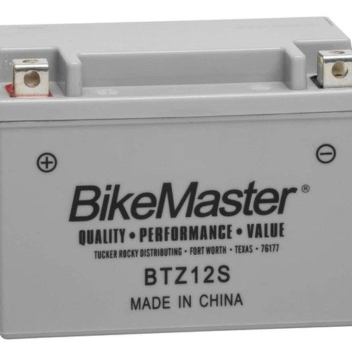 BikeMaster BTZ12S High Performance Maintenance Free Battery #BTZ12S
