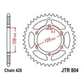 JT Steel Rear Sprocket 428 42T fits Suzuki DR100 1983-1990