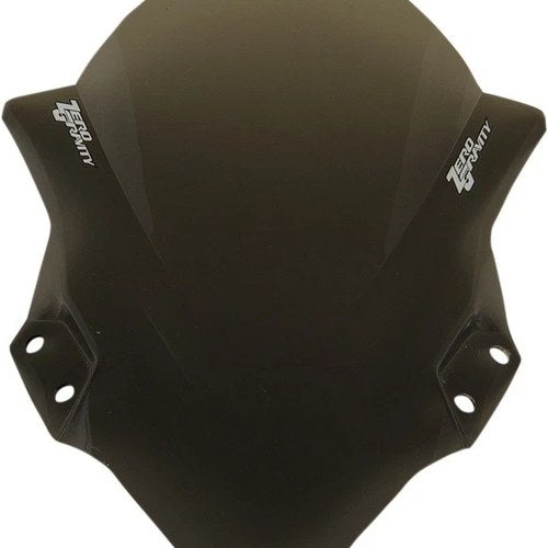 Zero Gravity Double Bubble Windscreen Smoke for Kawasaki EX400H Ninja 400 ABS 18