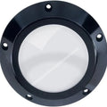 Barnett Clear Derby Cover Black #343-30-44013 Harley Davidson