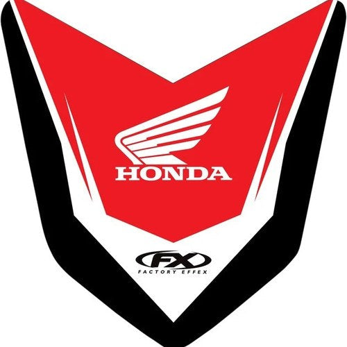Factory Effex Front Fender Graphics Kit Red #17-30324 Honda CRF250R/CRF450R