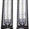 Ciro Filler Panel Fascia Lights Black/Amber #40047 Harley Davidson