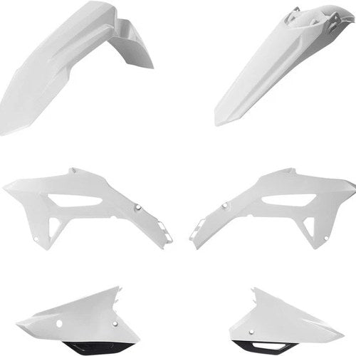Acerbis Plastics Kit White/Black 2858911035 for Honda Crf 450/CRF 250