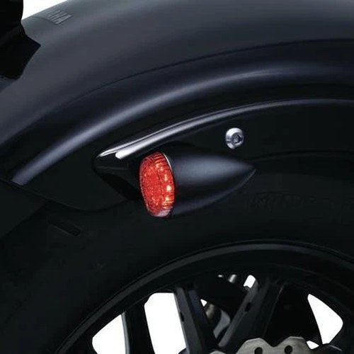 Kuryakyn Torpedo LED Rear Run-Brake-Turn Signals Black
