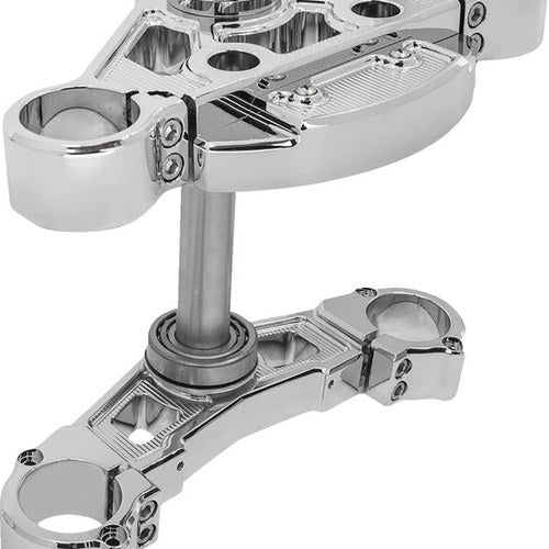 Arlen Ness Method Triple Tree Chrome #130-009 Harley Davidson Road Glide