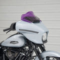 Klock Werks Flare Windshield 8" Purple Harley Davidson Flhx Street Glide 2024