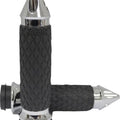 Avon Grips Diamond Contour Spike Grips Chrome #DIA-60-CH-SPIKE Harley Davidson