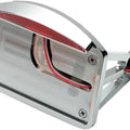 DS Half-Moon LED Taillight w/Flat Horizontal License Plate Frame #142174
