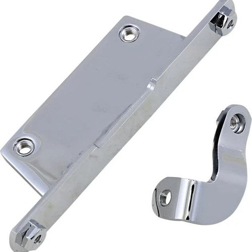 DS Oil Tank Brackets Chrome Harley Davidson Softail #139413