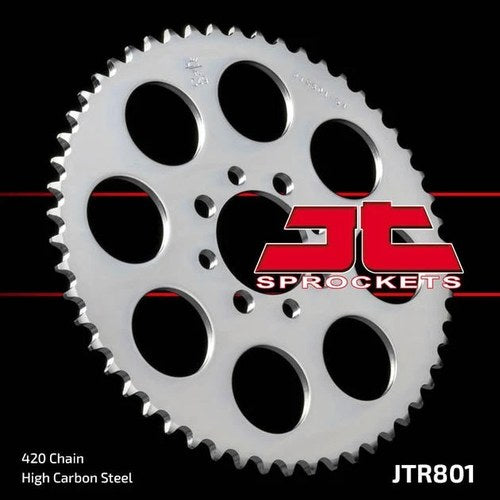 JT Steel Rear Sprocket 32T #JTR801.32 for Kawasaki KLX110L/KLX110 2010-2015