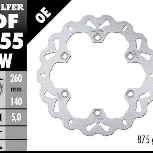 Galfer Wave Rotor Rear #DF355W for Suzuki GSX1300R Hayabusa 2008-2012