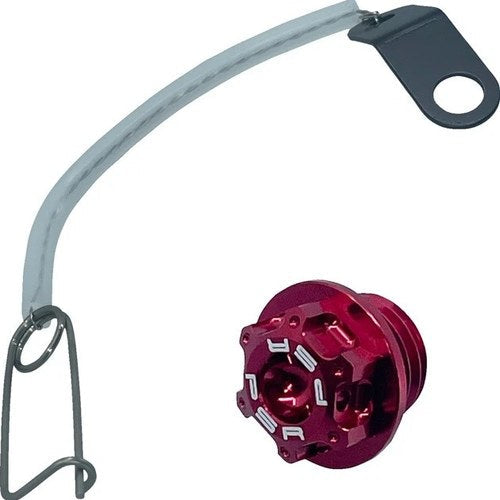 Psr Oil Filler Cap Kit M20x2.5 Red #00-01311-24