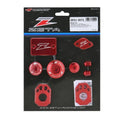 Zeta Billet Kit Red #ZE51-3072 for Honda CRF300L Rally 2021