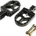 Joker Machine Serrated Short Passenger Footpegs Black #08-57-8B Indian Scout