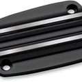 Covingtons Finned Front Brake Master Cylinder Cover Black #C1175-B