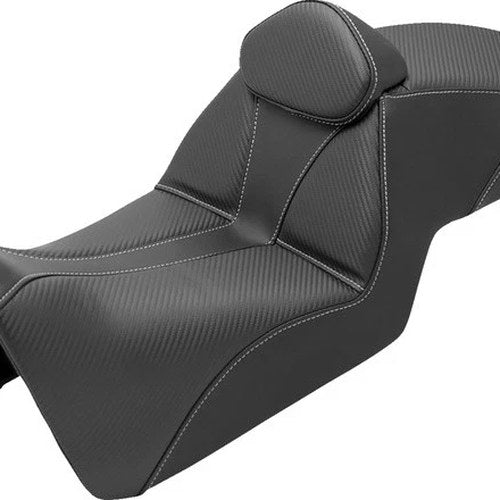 Saddlemen Adventure Tour Low-Profile Seat With Backrest #284606 Harley Davidson