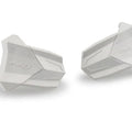 Puig Replacement Rubber Inserts for Puig R19 Frame Sliders White