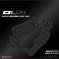Dcor Frame Grip Tape Grey #16-20-111 for Kawasaki KX450 4-Stroke 2024