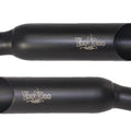 VooDoo Shorty Dual Slip-On Mufflers Black for Suzuki GSX1300R Hayabusa 2008-2020