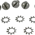Colony Wheel Hub Outer Cover Screw Kit Parkerized #9670-10 Harley Davidson
