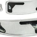 SlyFox Mini Driver Floorboards Silver #SF-906-01-2 Harley Davidson Softail