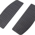 HardDrive Glue-On Rectangular Driver Floorboard Pads Harley Touring 1984-2005