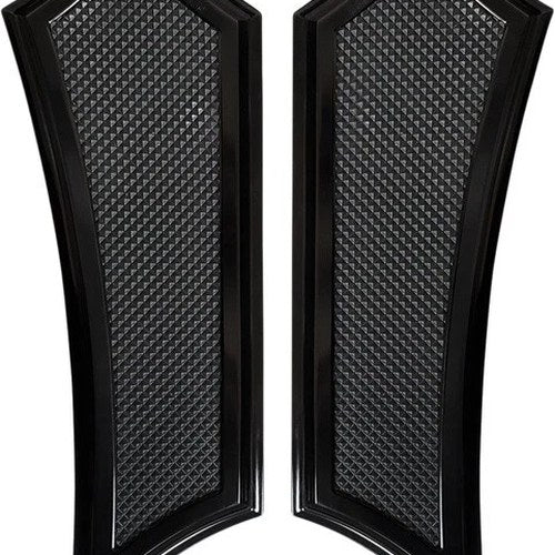 Accutronix Instigator Extended Floorboards Black #FB01-IB Harley Davidson