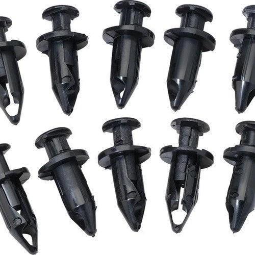 Moose Pry Rivet Kit M8 Black 10-Pack