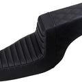 Saddlemen Step-Up LS Tuck-N-Roll Seat Black #284135 Harley Davidson Sportster