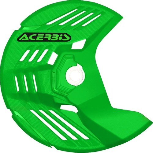 Acerbis Linear Front Disc Cover Green #2985050006 for Honda Crf 450/CRF 250