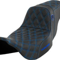 Saddlemen Sdc Performance Gripper Seat Blue Stitch #284855 Harley Davidson