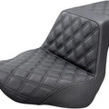 Saddlemen Step-Up LS Seat Black #283764 Harley Davidson