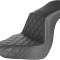 Saddlemen Step-Up LS Seat F. Lattice Stitch Black #284469 Harley Davidson