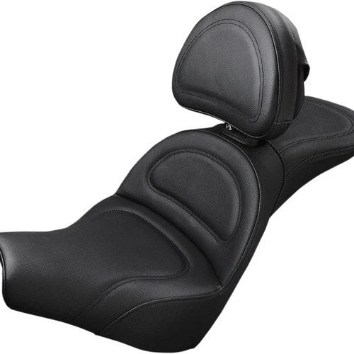 Saddlemen Explorer Seat With Backrest #283689 Harley Davidson Softail