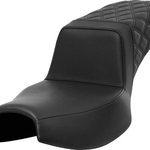 Saddlemen Step-Up LS Ext. Reach Seat R. Lattice Stitch Black #284908 Indian
