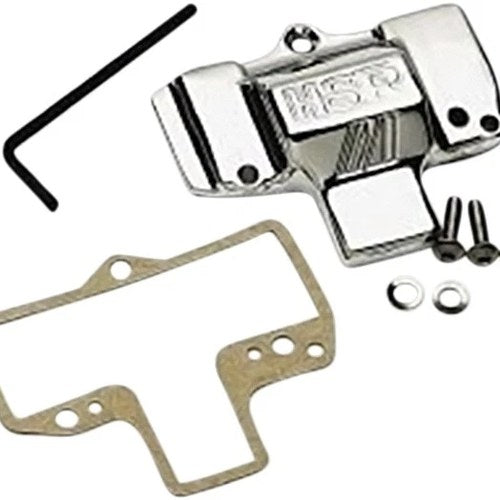 Mikuni Chrome Carb Top Cover w/o Logo