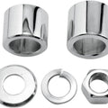 Colony Axle Spacer/Nut Kit Front Chrome #2022-5 Harley Davidson Softail/Dyna