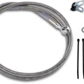 DS Braided Brake Line Kit Front +8" Harley Davidson FXD/FXR/FXRS/1200 Sportster