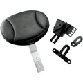 Kuryakyn Plug-In Driver Backrest Front Black #1670 Harley Davidson