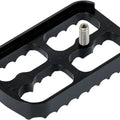 Joker Machine Serrated Brake Pedal Black #08-641B Harley Davidson