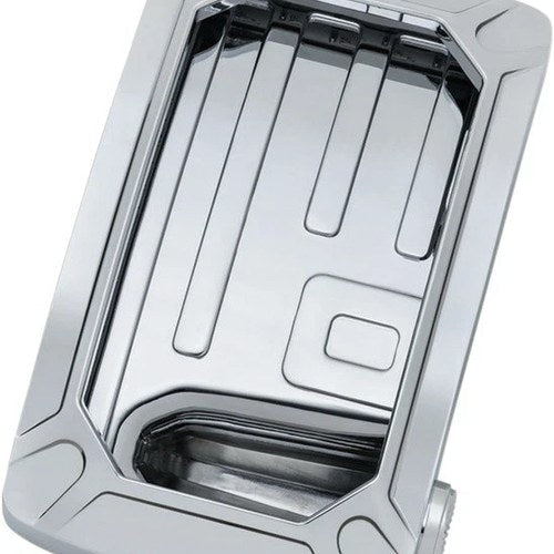 Kuryakyn Nova Vertical Side Mount License Plate Holder Chrome