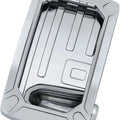 Kuryakyn Nova Vertical Side Mount License Plate Holder Chrome